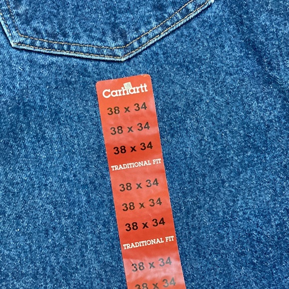 New Carhartt jeans, size 38/34 - Picture 2 of 8